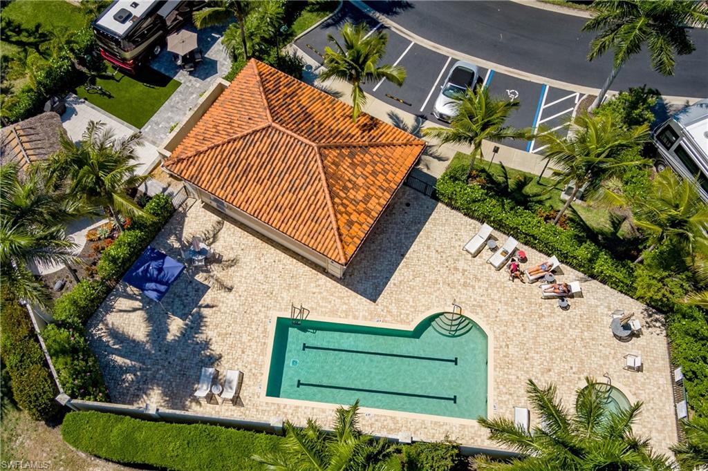 13583 Snook Circle Naples, FL 34114 - Photo 42 of 47 an aerial view of a house with a yard