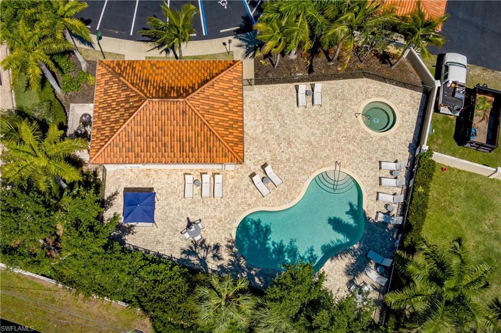 13583 Snook Circle Naples, FL 34114 - Photo 43 of 47 an aerial view of a house with garden space and street view