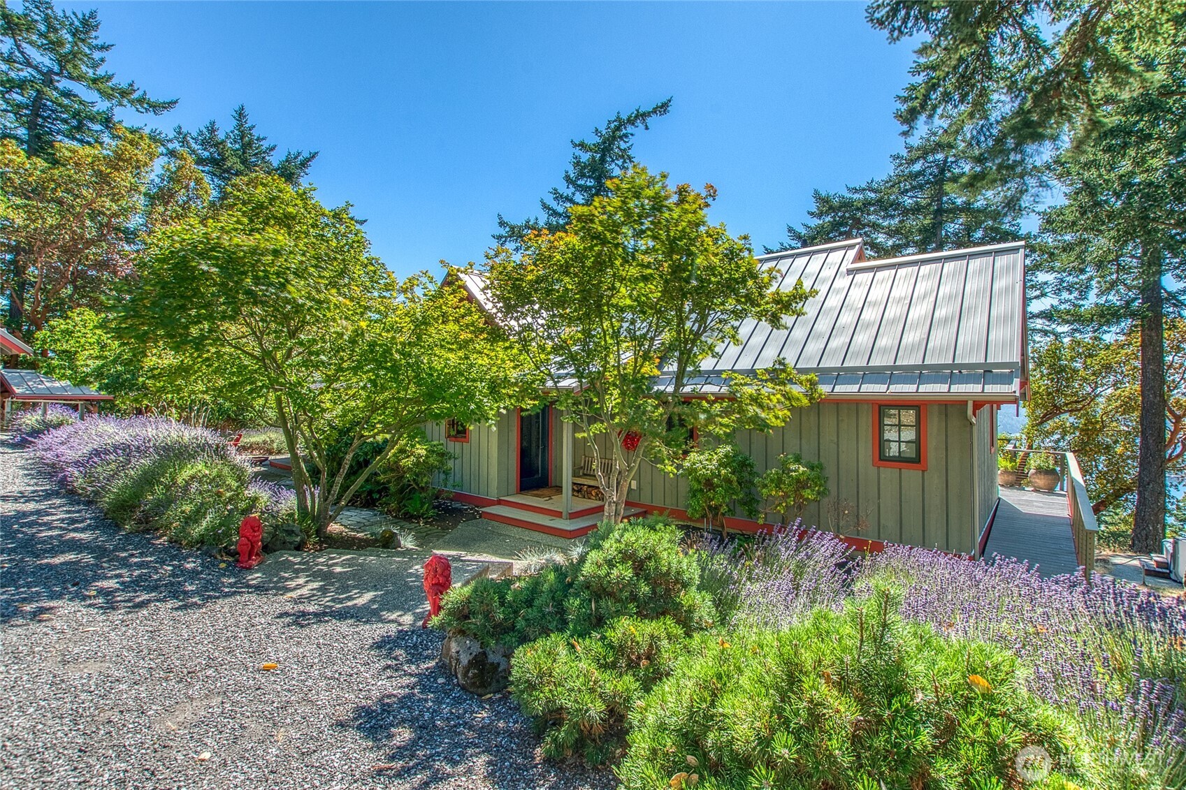 64 Hammond Lane Orcas Island, WA 98245 - Photo 9 of 39 a view of a back yard with green space