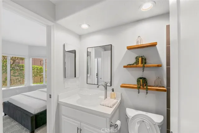 a view of a city street from a balcony