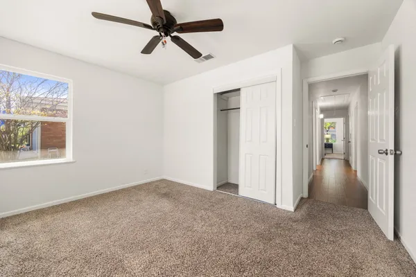 wooden floor in an empty room