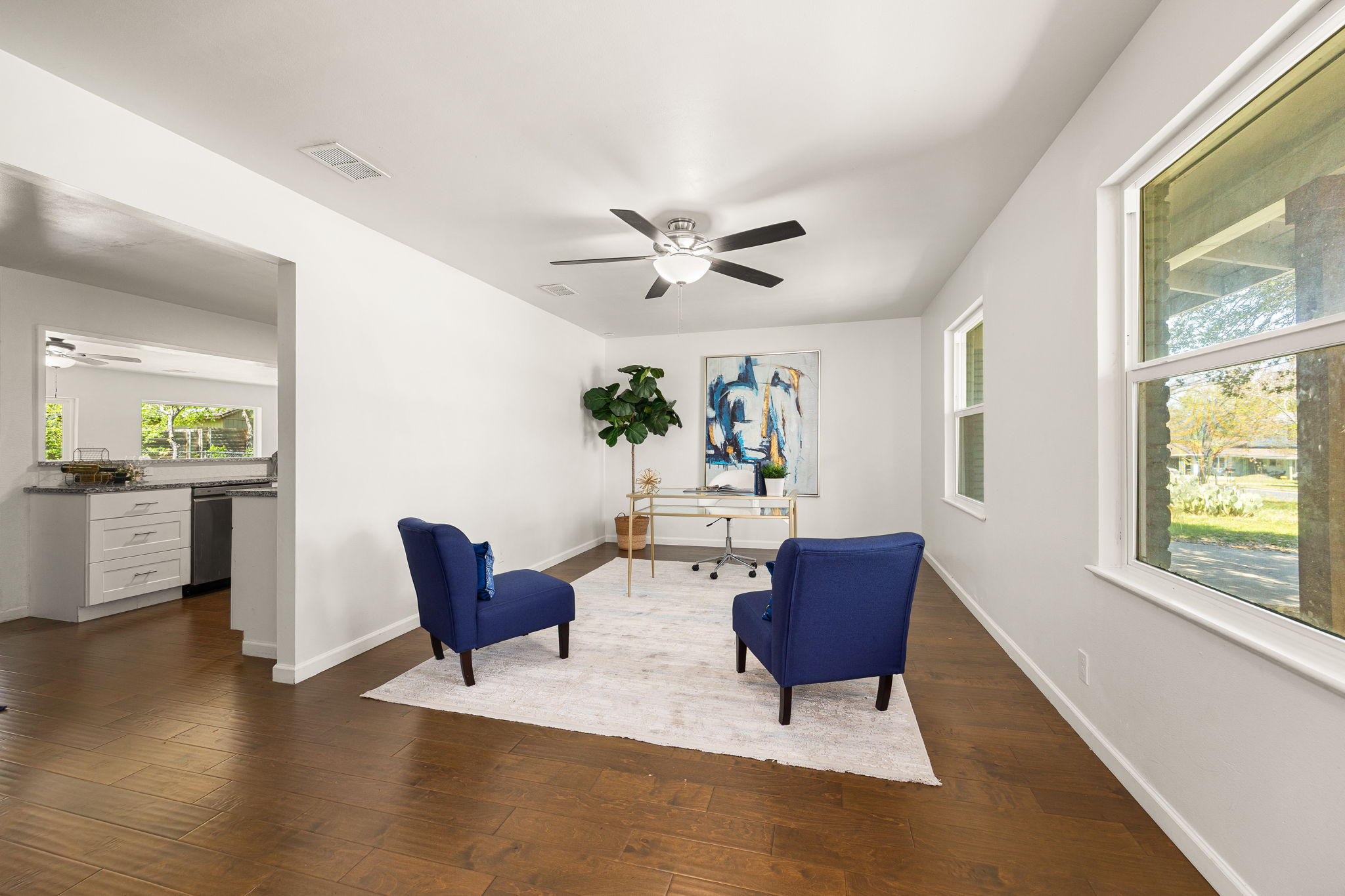 11800 Oak Haven Road Austin, TX 78753 - Photo 7 of 37 a living room with furniture and a large window