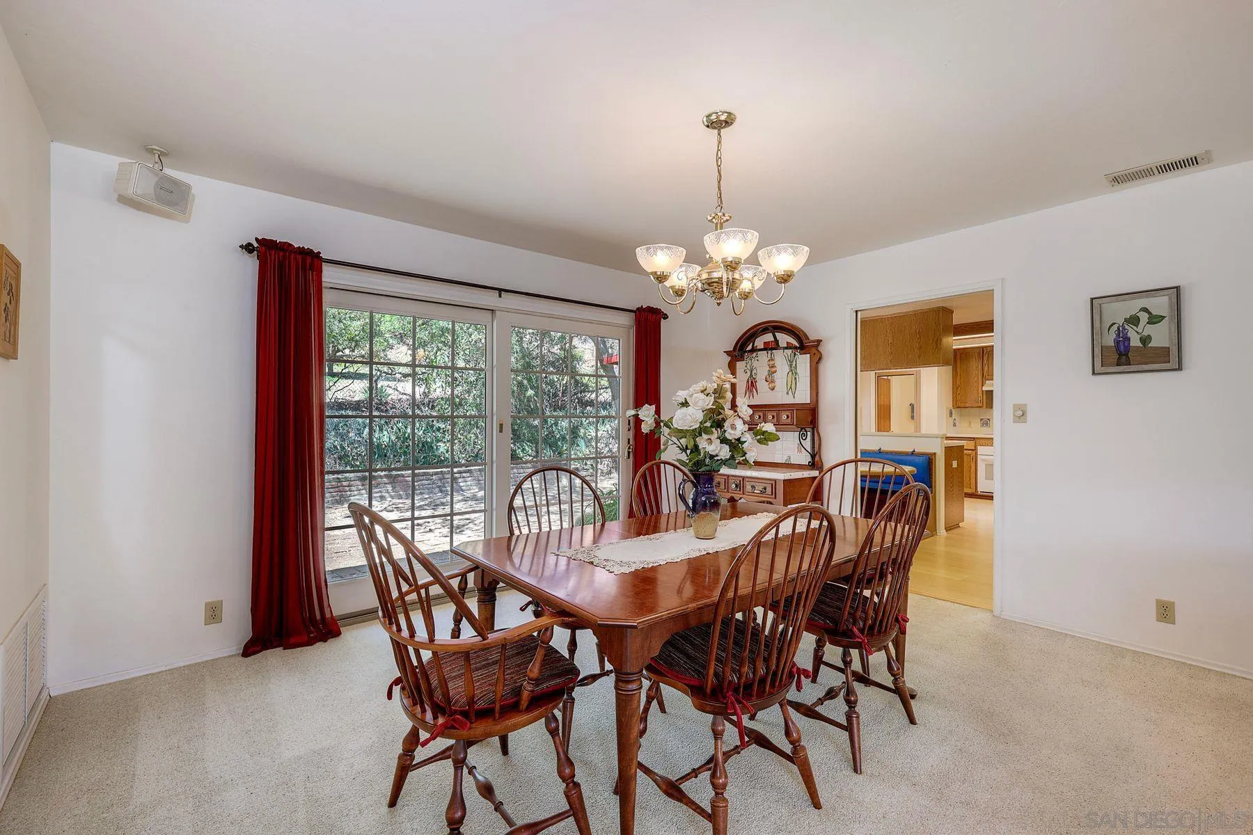 15525 Lyons Valley Road Jamul, CA 91935 - Photo 7 of 53 a view of a dining room with furniture window and chandelier
