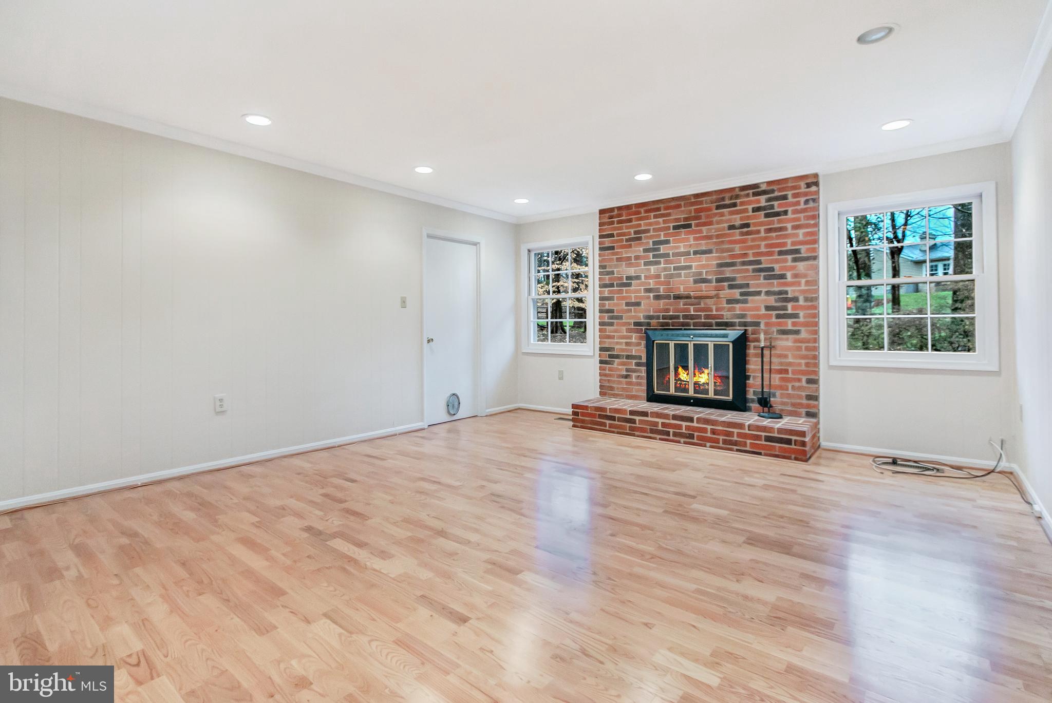2936 Birchtree Lane Silver Spring, MD 20906 - Photo 15 of 38 Family room with fireplace