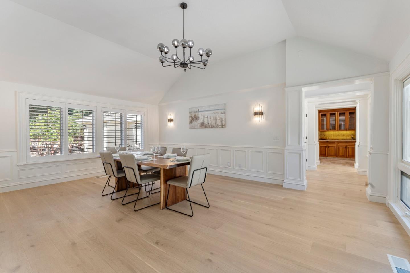 1080 Finley Road Pleasanton, CA 94588 - Photo 29 of 85 a view of a dining room with furniture and chandelier