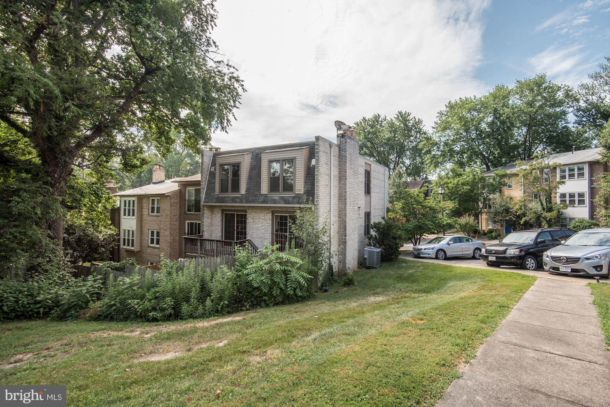 2148 Military Road Arlington, VA 22207 - Photo 22 of 28 a view of a house with a backyard