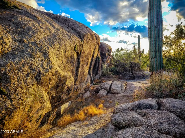 a view of lake and mountain