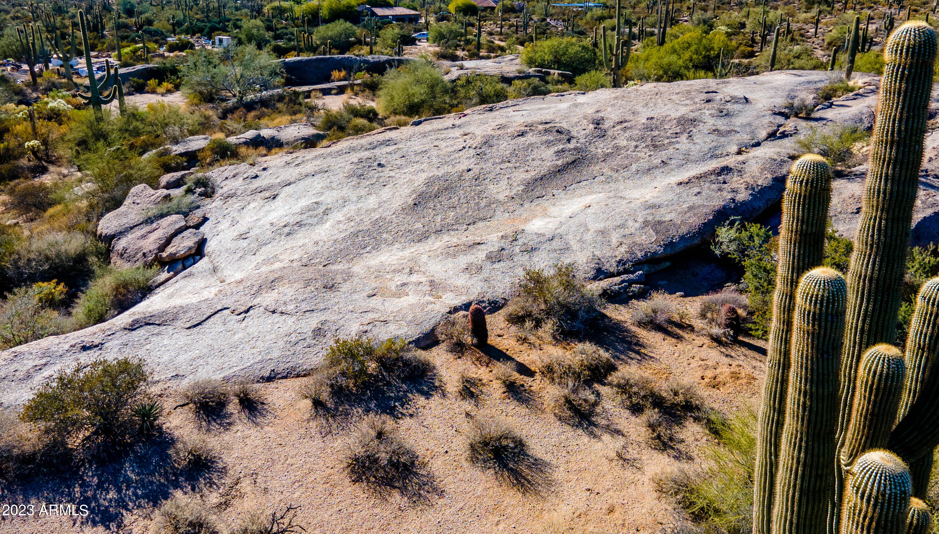 27777 North 95th Street, Unit 1 Scottsdale, AZ 85262 - Photo 54 of 68 a view of a yard covered with snow