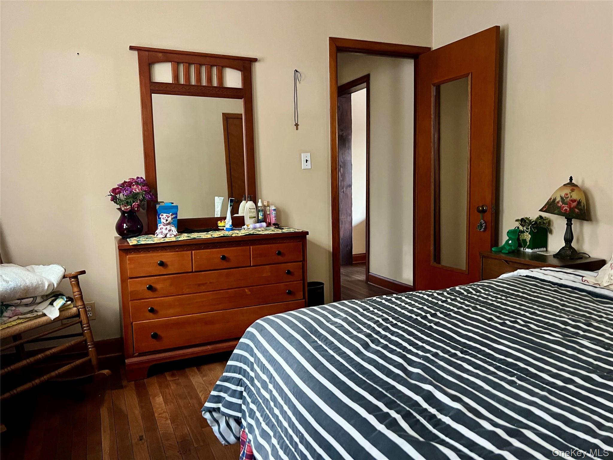 276 Old Hopewell Road Wappingers Falls, NY 12590 - Photo 20 of 28 a bedroom with a bed and a mirror