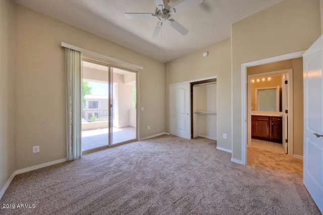 a view of a city from a porch