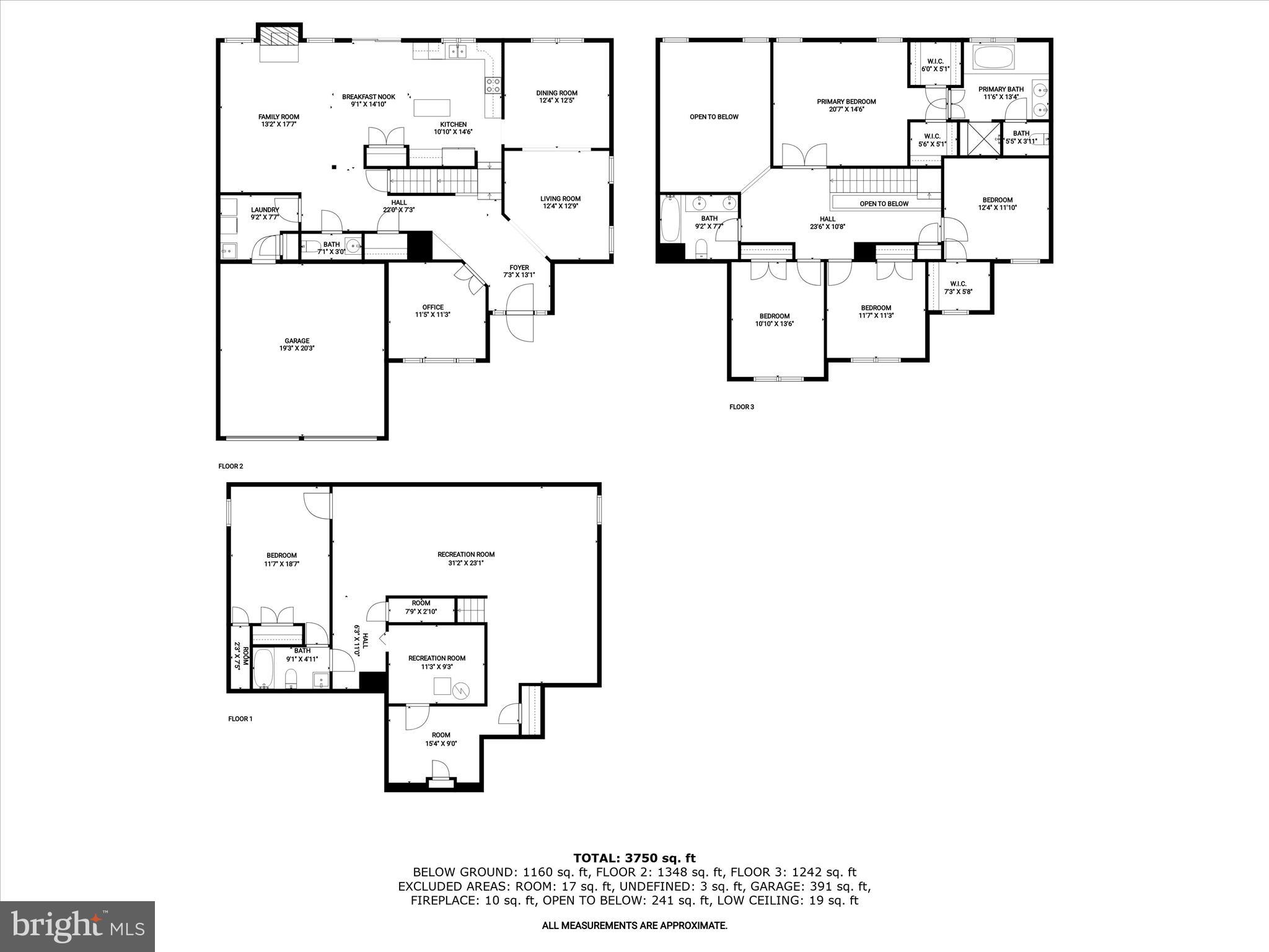 6413 Phantom Moon Walk Clarksville, MD 21029 - Photo 58 of 60 a picture of a floor plan