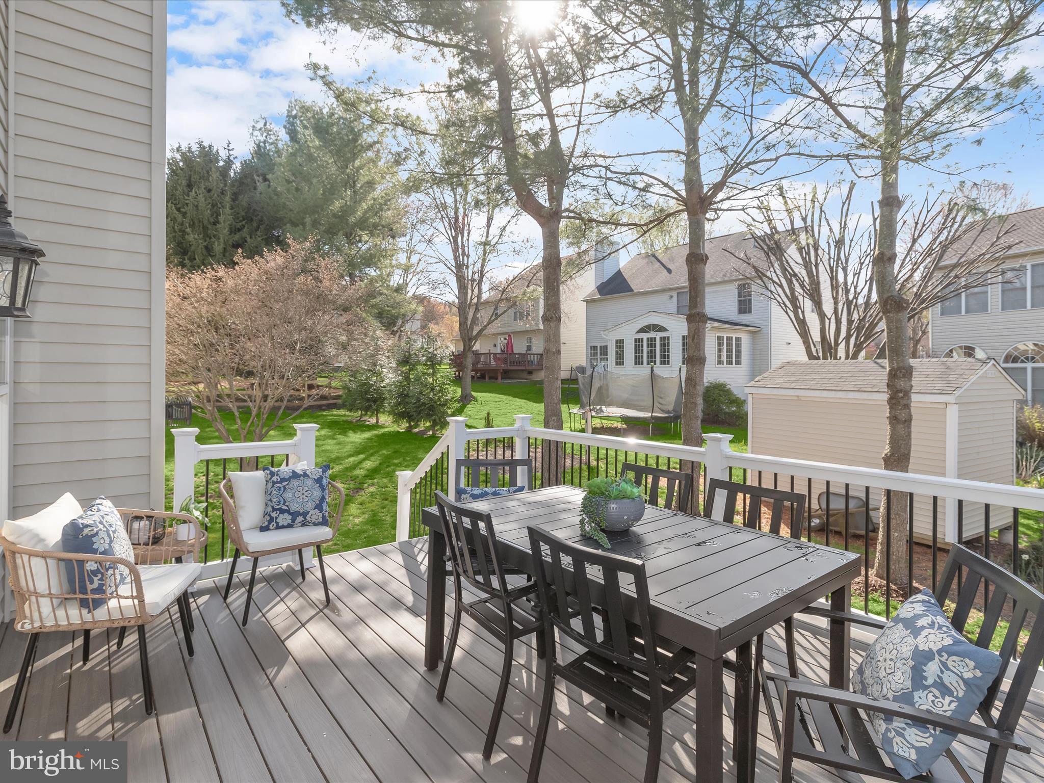 6413 Phantom Moon Walk Clarksville, MD 21029 - Photo 8 of 60 a view of a deck with furniture and a yard