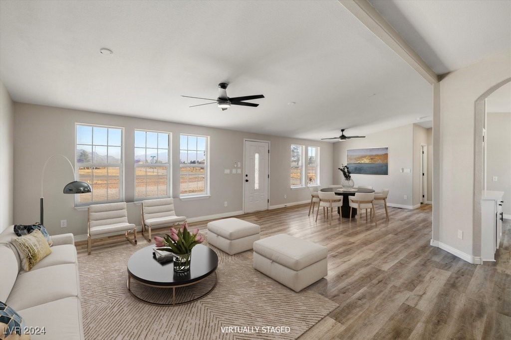 4271 West Wilson Road Pahrump, NV 89048 - Photo 3 of 27 Living Room looking at the Front Door