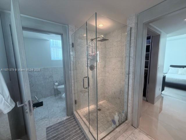 1331 Brickell Bay Drive, Unit 1602 Miami, FL 33131 - Photo 35 of 44 a bathroom with a shower and a sink