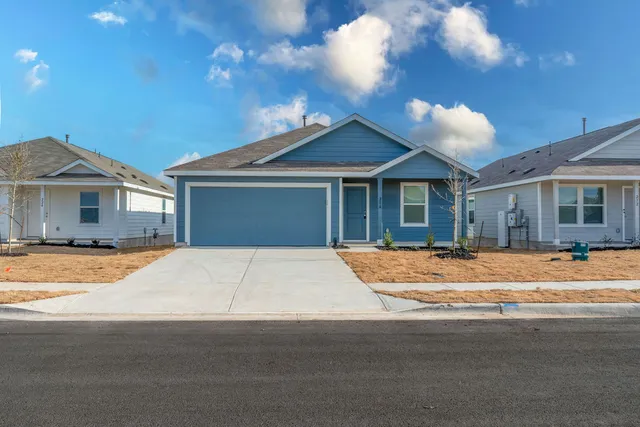 a white house with a large tree in front of it