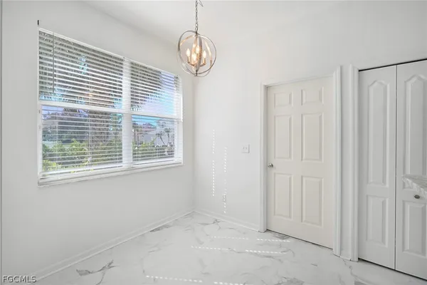 a view of a livingroom with an entryway