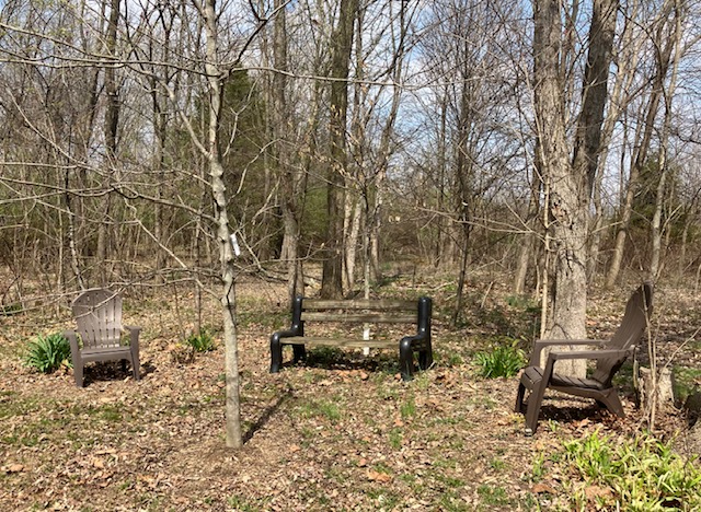 2066 Tolbert Road Hamilton, OH 45011 - Photo 54 of 63 Find tranquility in this serene woodland setting, perfect for quiet contemplation.