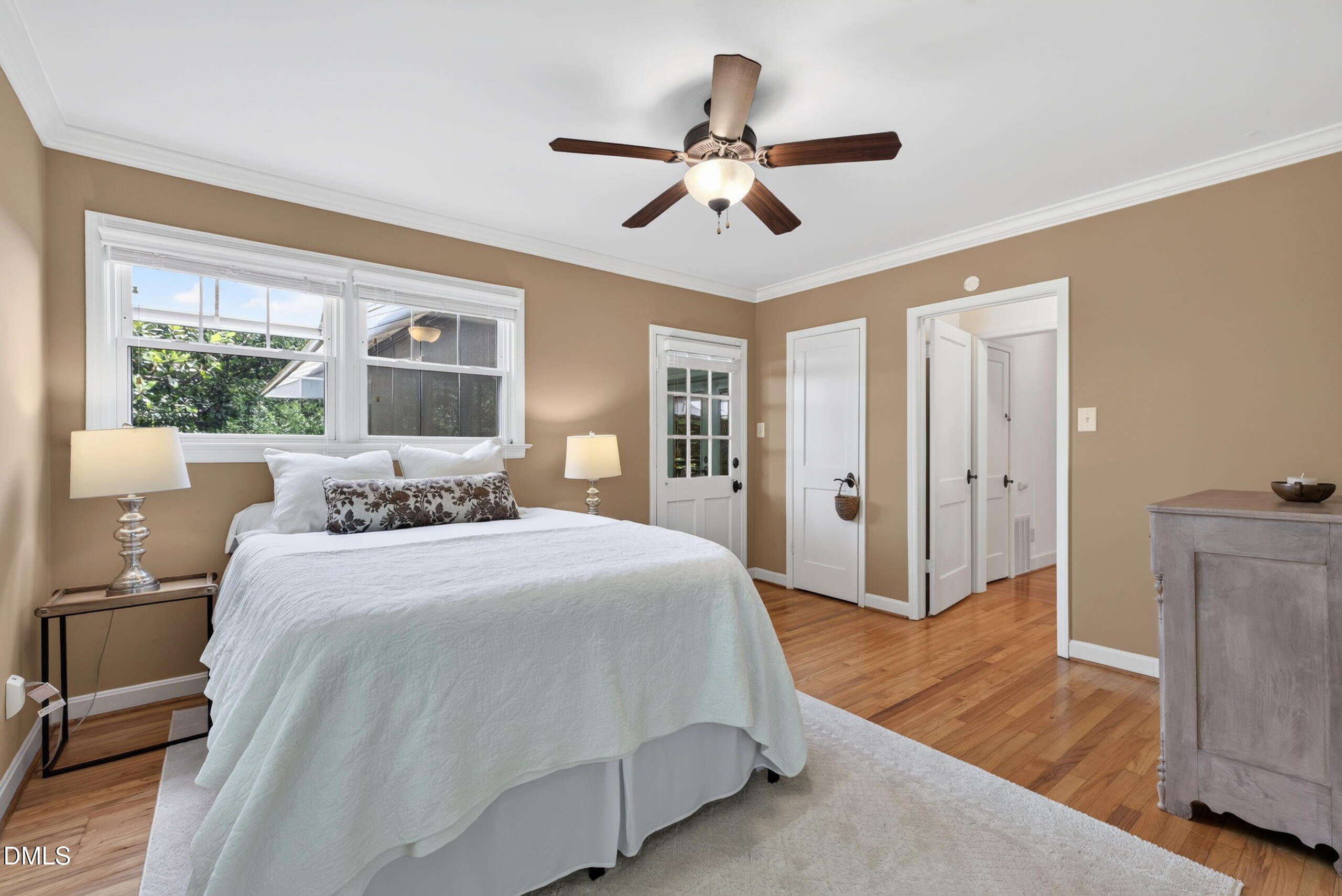 2248 Cranford Road Durham, NC 27705 - Photo 25 of 42 Primary BR has access to Screened porch.
