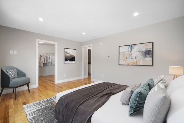 4 Sabrina Way, Unit E Feeding Hills, MA 01030 - Photo 14 of 16 a bedroom with bed and furniture