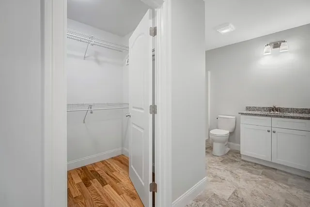 a bathroom with a sink and a toilet