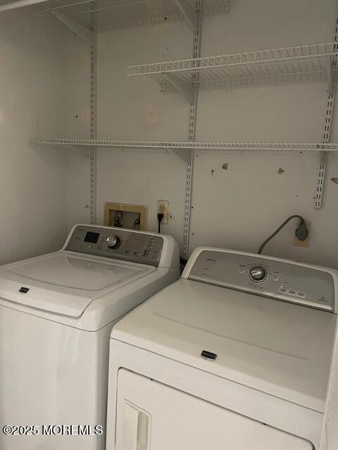 22 Forge Court Jackson, NJ 08527 - Photo 7 of 15 a utility room with dryer and washer