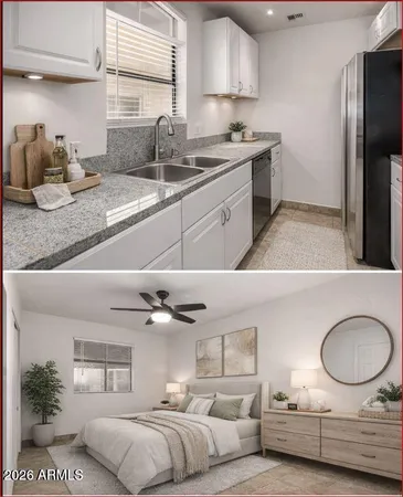 a kitchen with stainless steel appliances granite countertop a sink a stove and a wooden cabinets