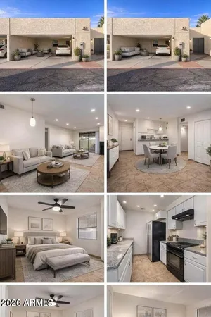 a view of kitchen with stainless steel appliances kitchen island