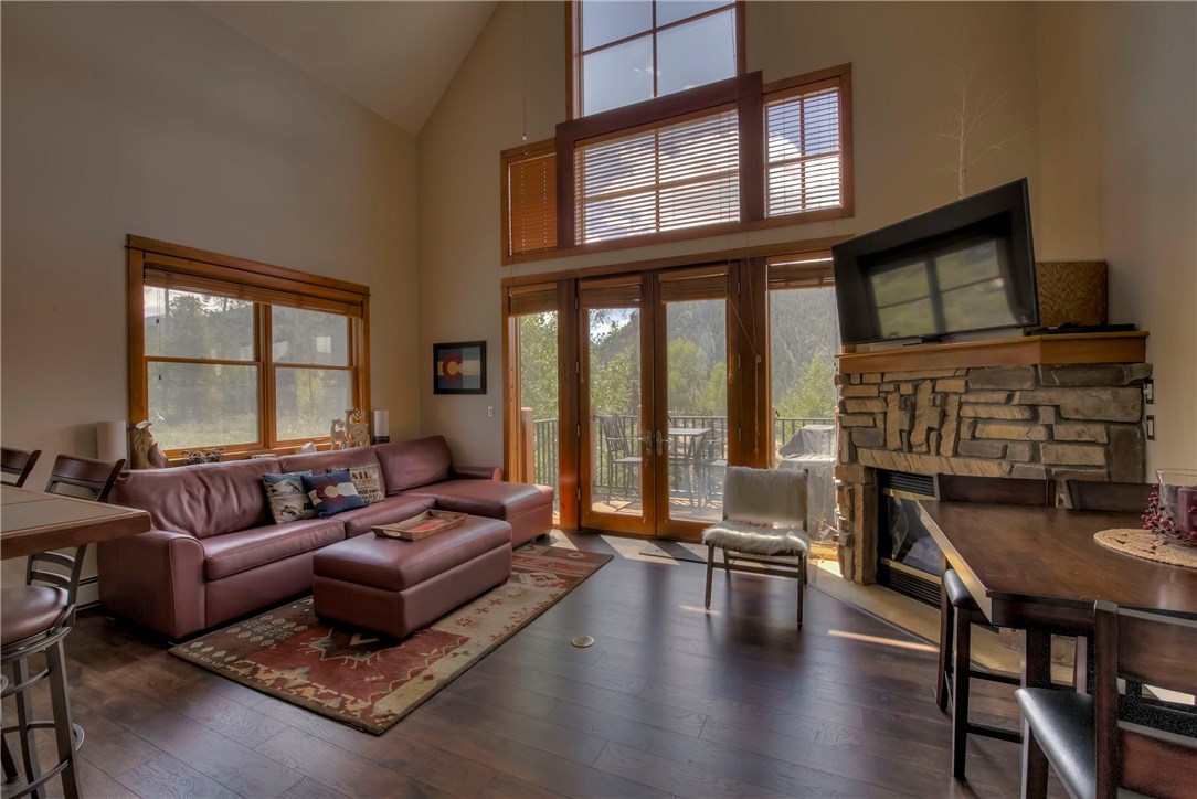 75 Antler Gulch Road, Unit 405 Keystone, CO 80435 - Photo 1 of 30 Open concept living room