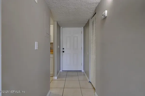 a view of front door