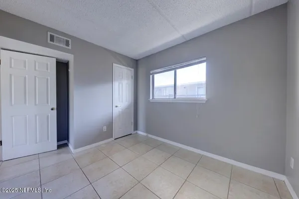 a front view of a building