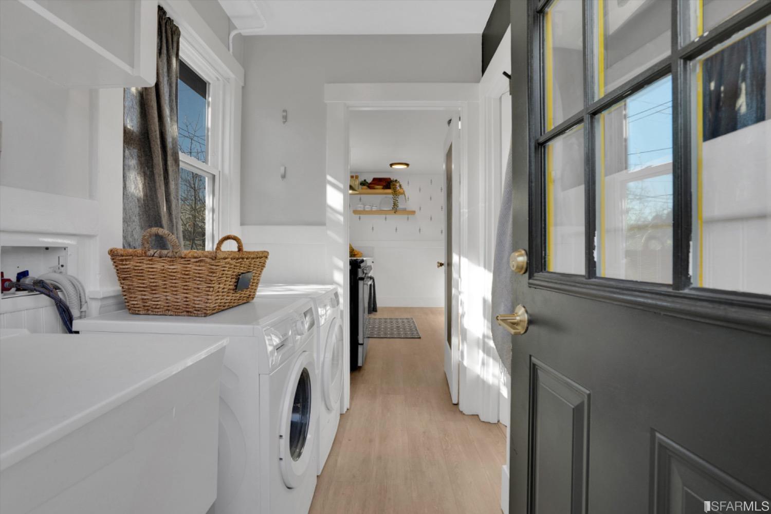 1921 Seventh Street Berkeley, CA 94710 - Photo 22 of 37 a utility room with dryer and washer