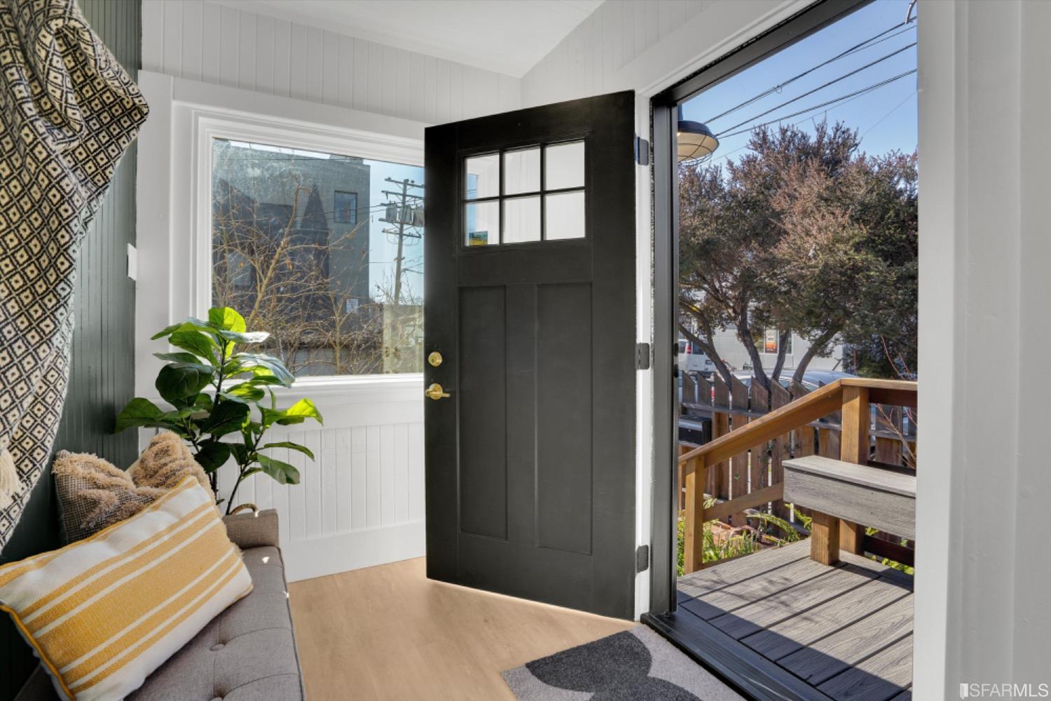 1921 Seventh Street Berkeley, CA 94710 - Photo 7 of 37 a living room with furniture and a potted plant