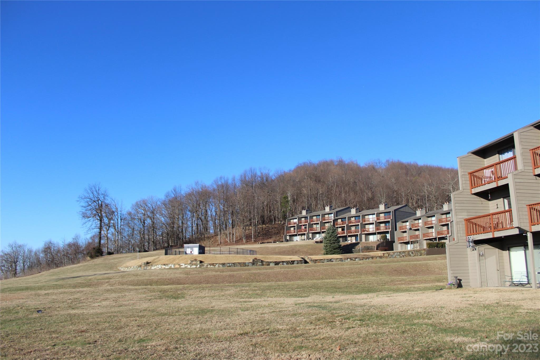 2881 White Oak Mountain Road, Unit D2 Columbus, NC 28722 - Photo 11 of 39 a view of a town with mountains in the background