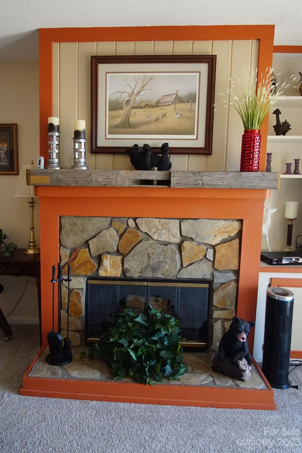 2881 White Oak Mountain Road, Unit D2 Columbus, NC 28722 - Photo 26 of 39 a view of living room with furniture and wooden floor