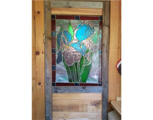 58 Smith Road Newport, ME 04953 - Photo 17 of 25 Bathroom. Another stained glass...