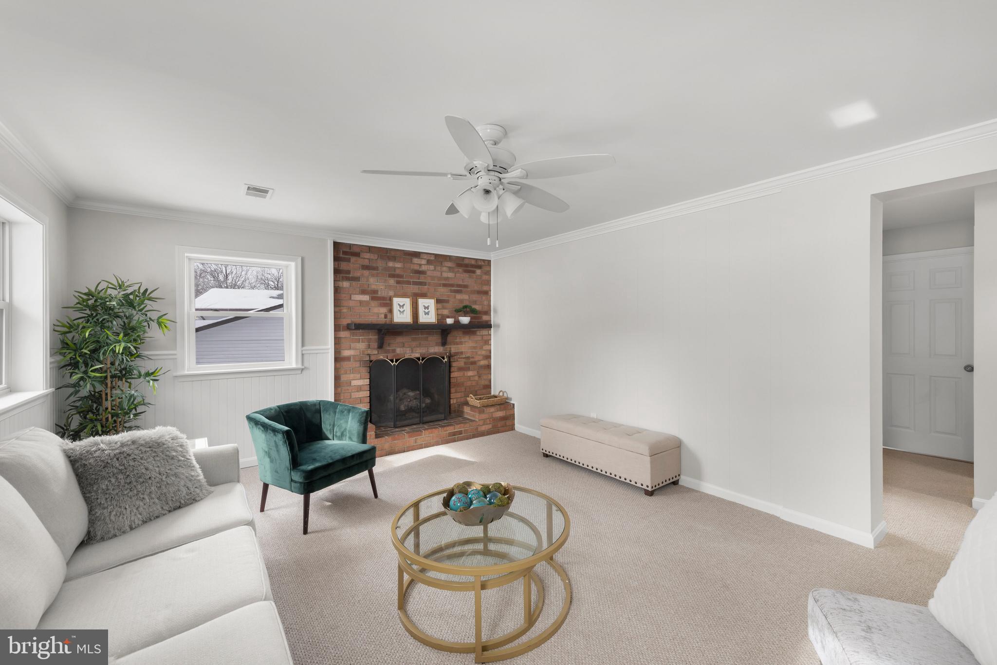 8120 Old Oaks Drive Springfield, VA 22152 - Photo 50 of 57 Stay warm with gas fireplace