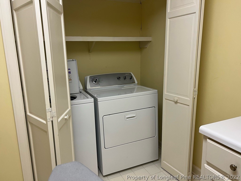 110 Bee Gee Road Lumberton, NC 28358 - Photo 30 of 42 a utility room with dryer and washer