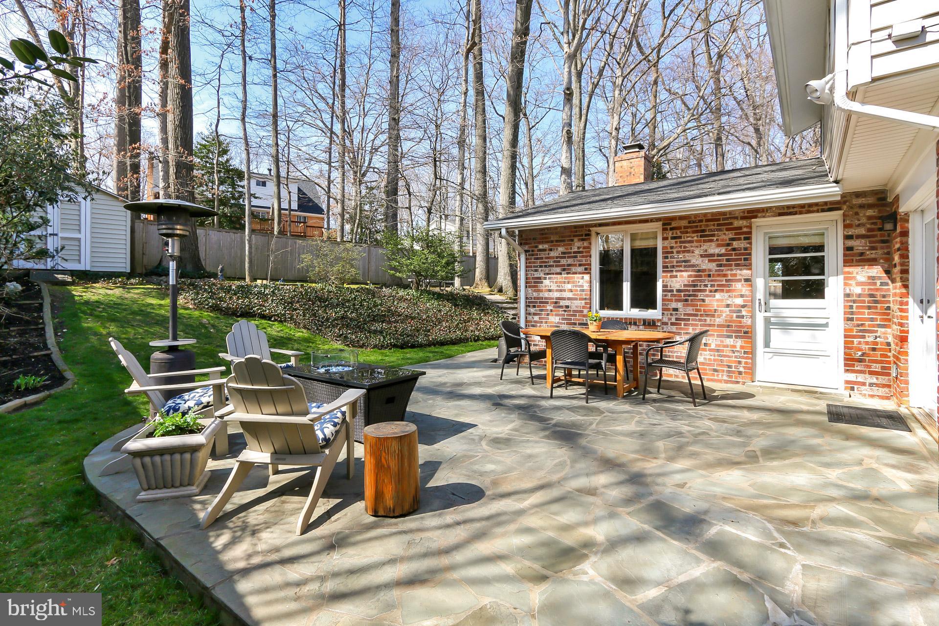 8920 Victoria Road Springfield, VA 22151 - Photo 35 of 49 Brick home with extensive hard and landscaping