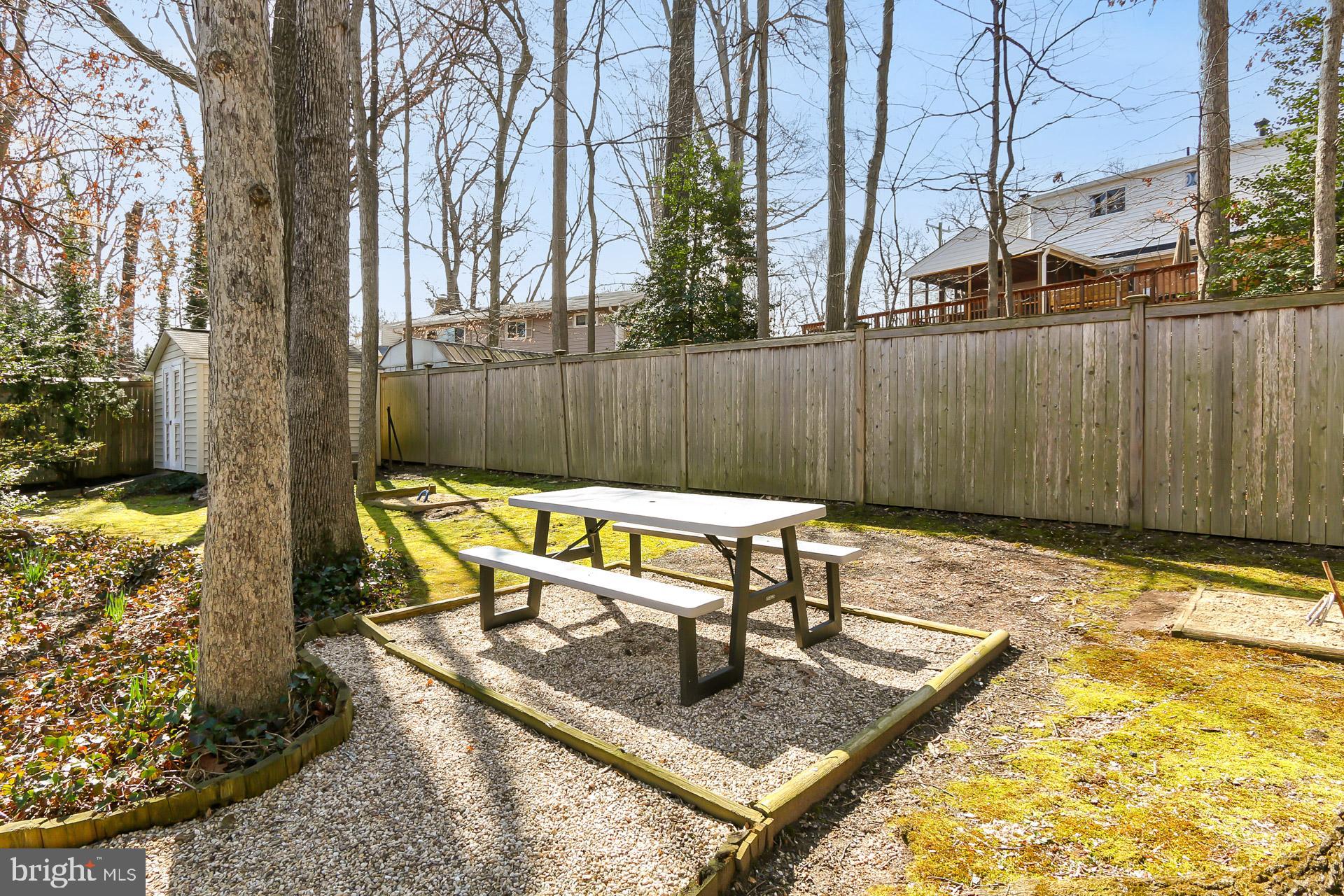 8920 Victoria Road Springfield, VA 22151 - Photo 39 of 49 Upper level of yard is multi-functional