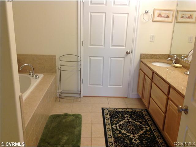 204 Sandbridge Road, Unit 206 Virginia Beach, VA 23456 - Photo 13 of 24 Master Bath/Spa - Separate tub/shower, tile, double sinks and water closet