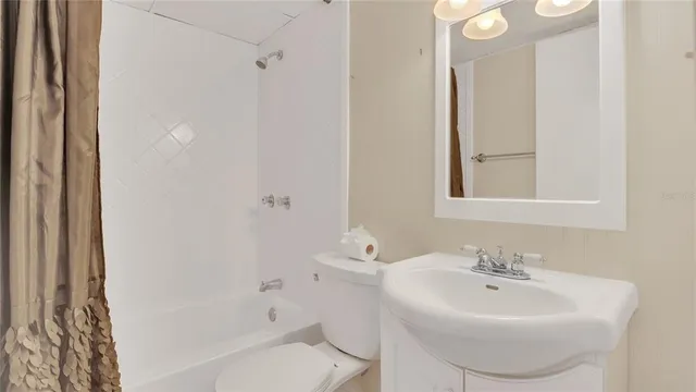 a view of building from balcony