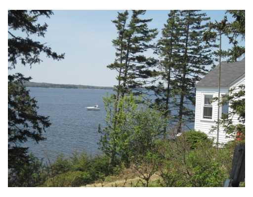 71 Harborside Road Brooksville, ME 04642 - Photo 1 of 12 Exterior Front. Side of cottage and...