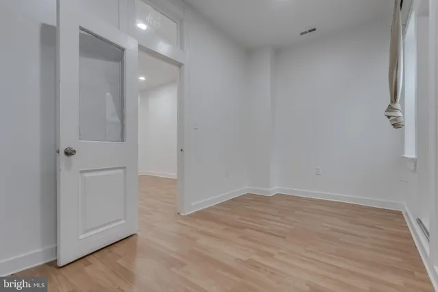 wooden floor in an empty room