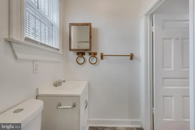 a bathroom with a sink and a toilet