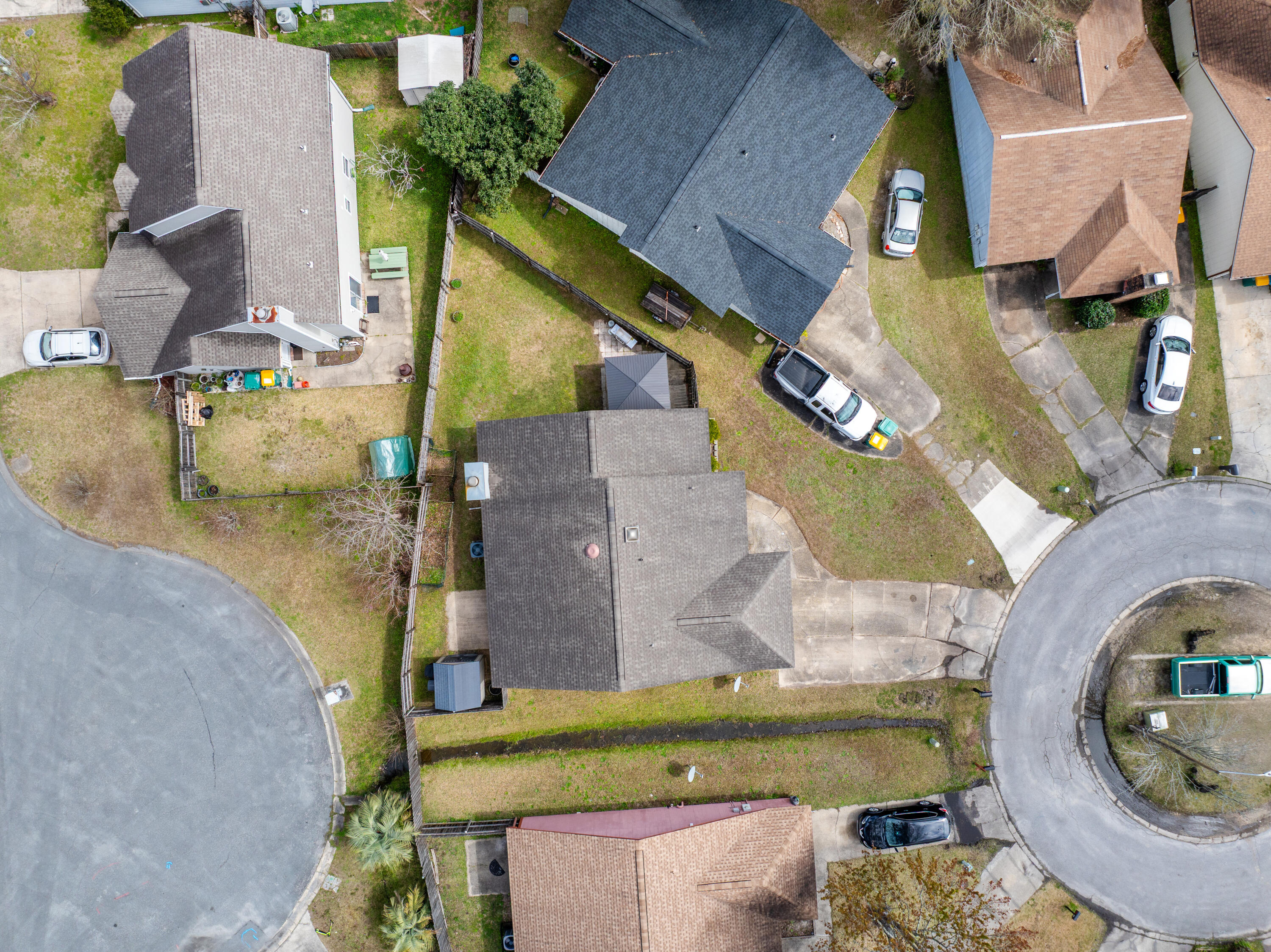 1833 Hunters Path Fort Walton Beach, FL 32547 - Photo 4 of 43 an aerial view of a house with outdoor space