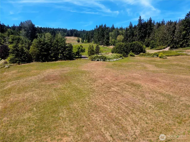 a view of outdoor space with mountain view