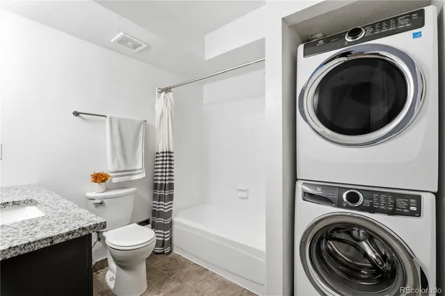 a balcony with view of couch