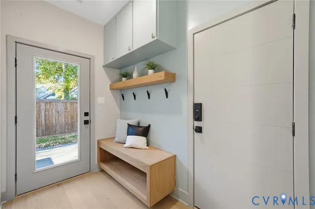 a view of a house with a street