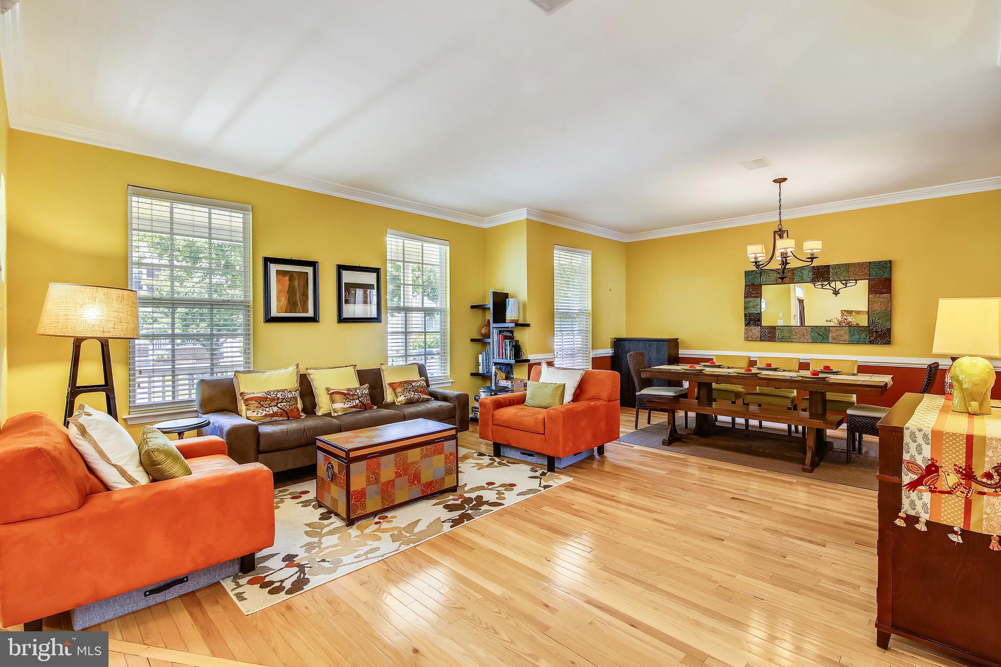 18123 Coachmans Road Germantown, MD 20874 - Photo 13 of 46 Living room/ dining room area
