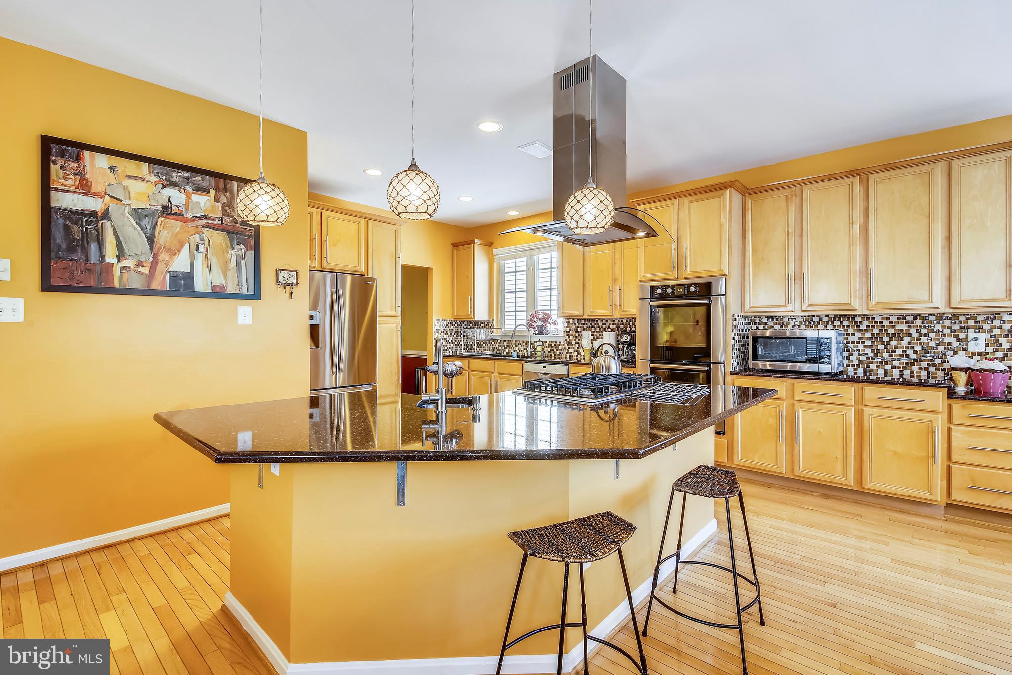 18123 Coachmans Road Germantown, MD 20874 - Photo 18 of 46 Center island with breakfast bar and down draft